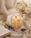 Load image into Gallery viewer, Sandal Noir - Creamy Musk AND Sandalwood: luxury soy candle, Zenblissessence UK