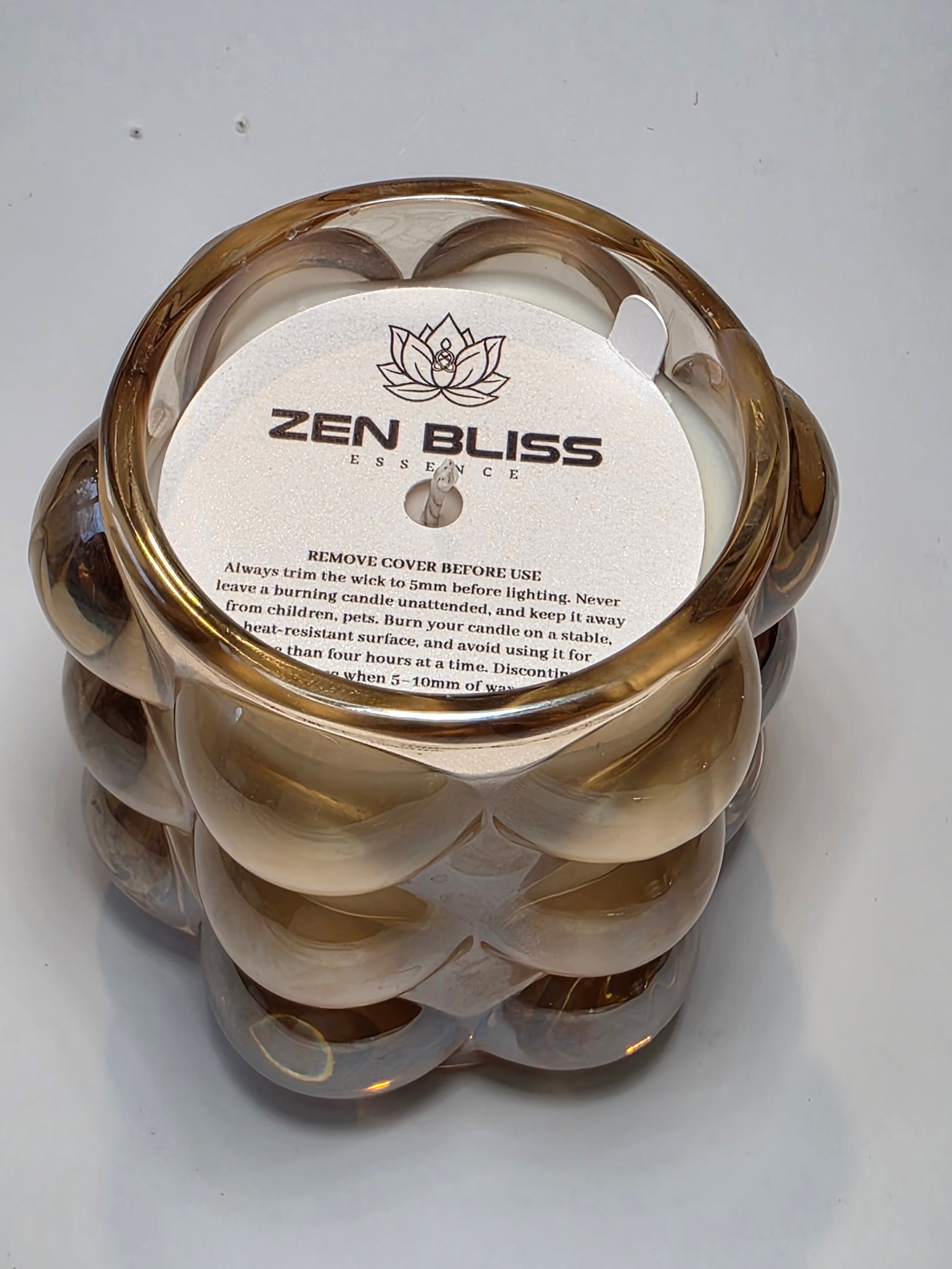 Sandal Noir Creamy Musk &amp; Sandalwood:  hand-poured soy candle