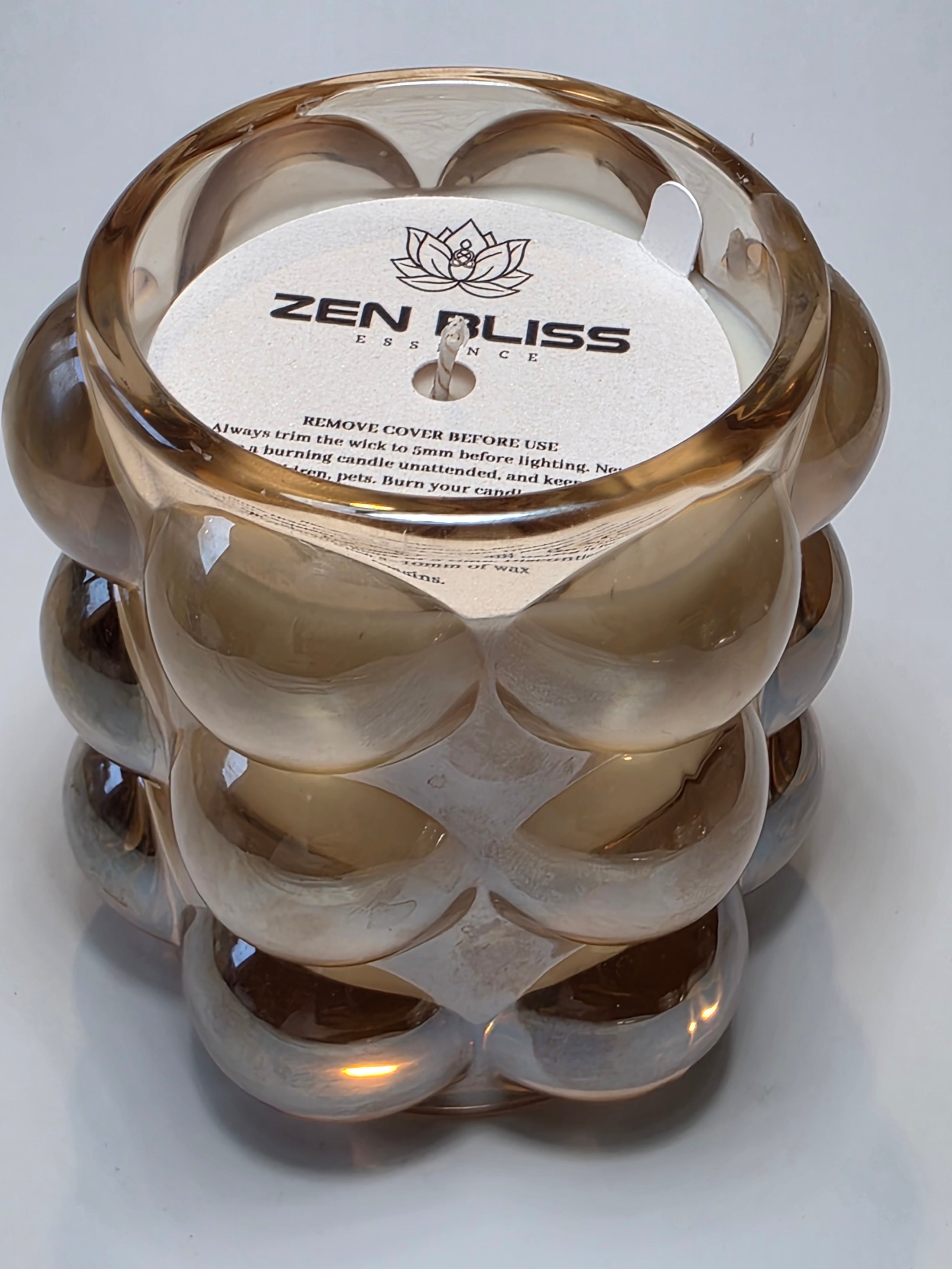 Sandal Noir Creamy Musk &amp; Sandalwood:  hand-poured soy candle