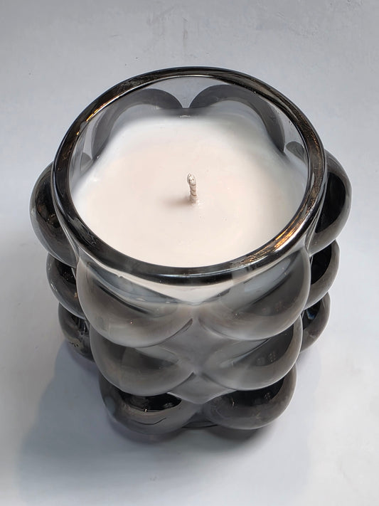 Velvet Fur (Damson Plum, Rose, Patchouli &amp; Amber Noir hand-poured soy candle