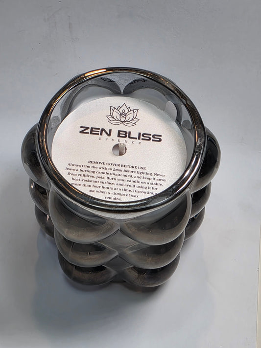 Velvet Fur (Damson Plum, Rose, Patchouli &amp; Amber Noir hand-poured soy candle