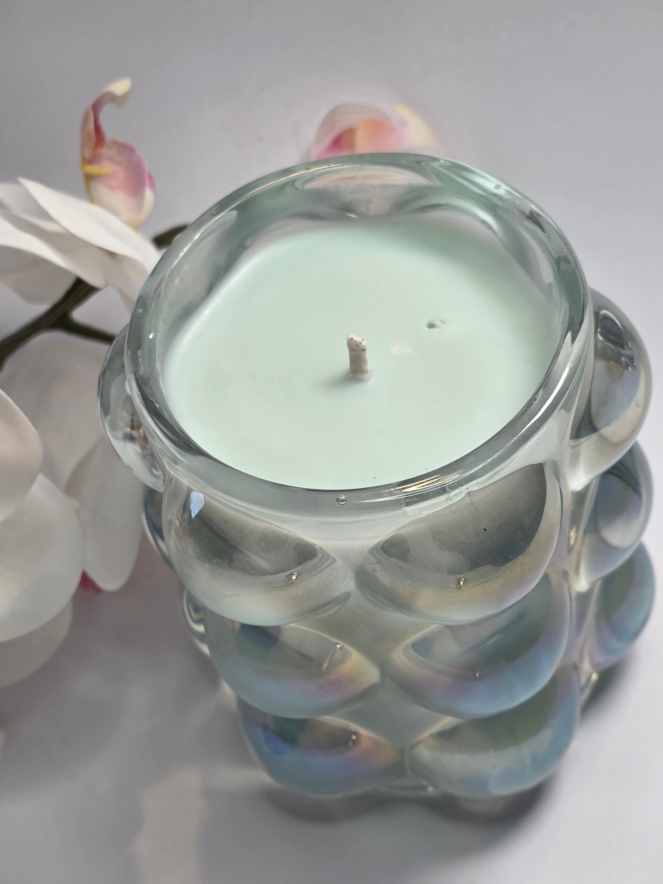 Citrus Grove (Lime, Basil &amp; Mandarin) hand-poured soy candle