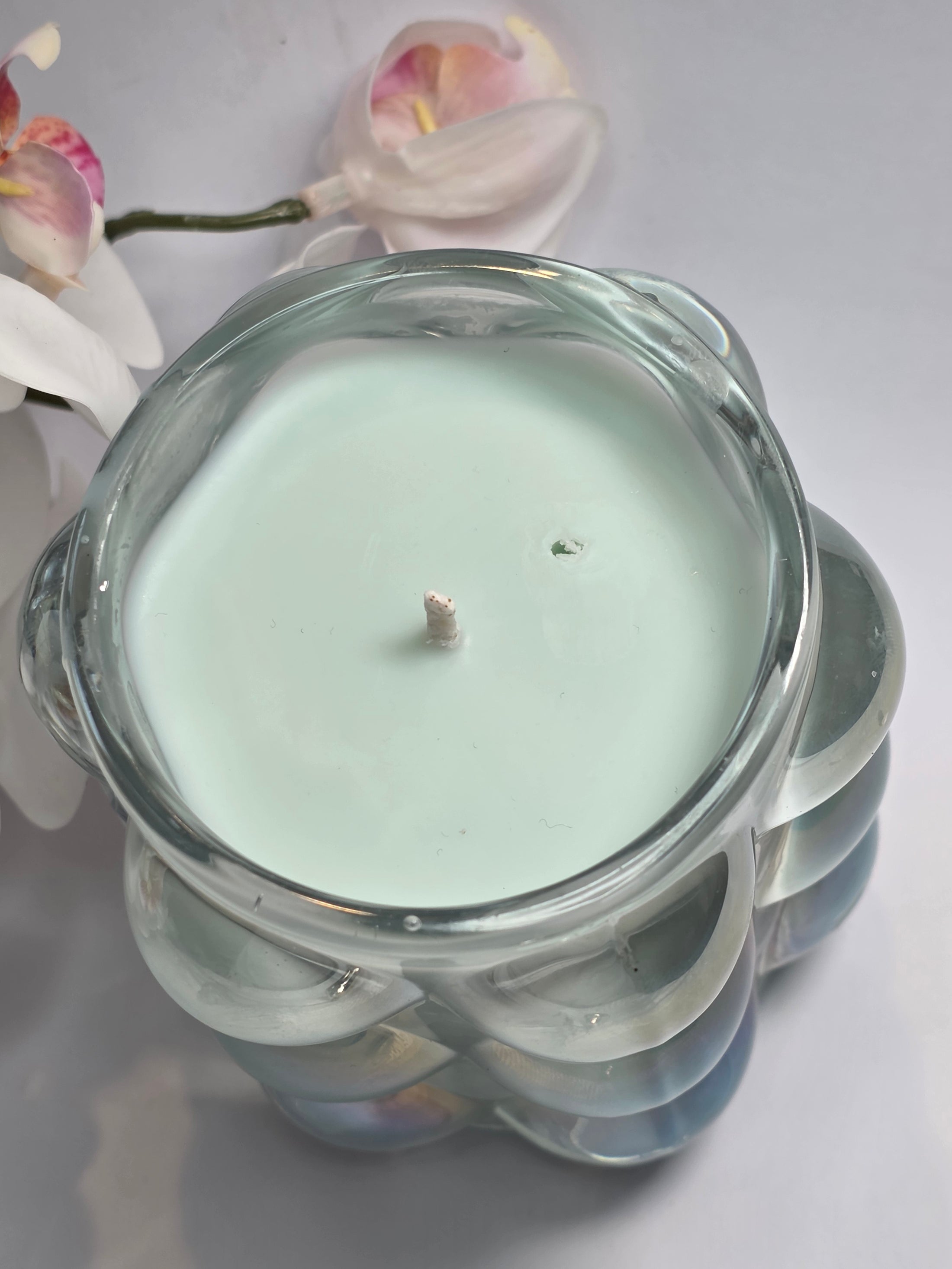 Citrus Grove (Lime, Basil &amp; Mandarin) hand-poured soy candle