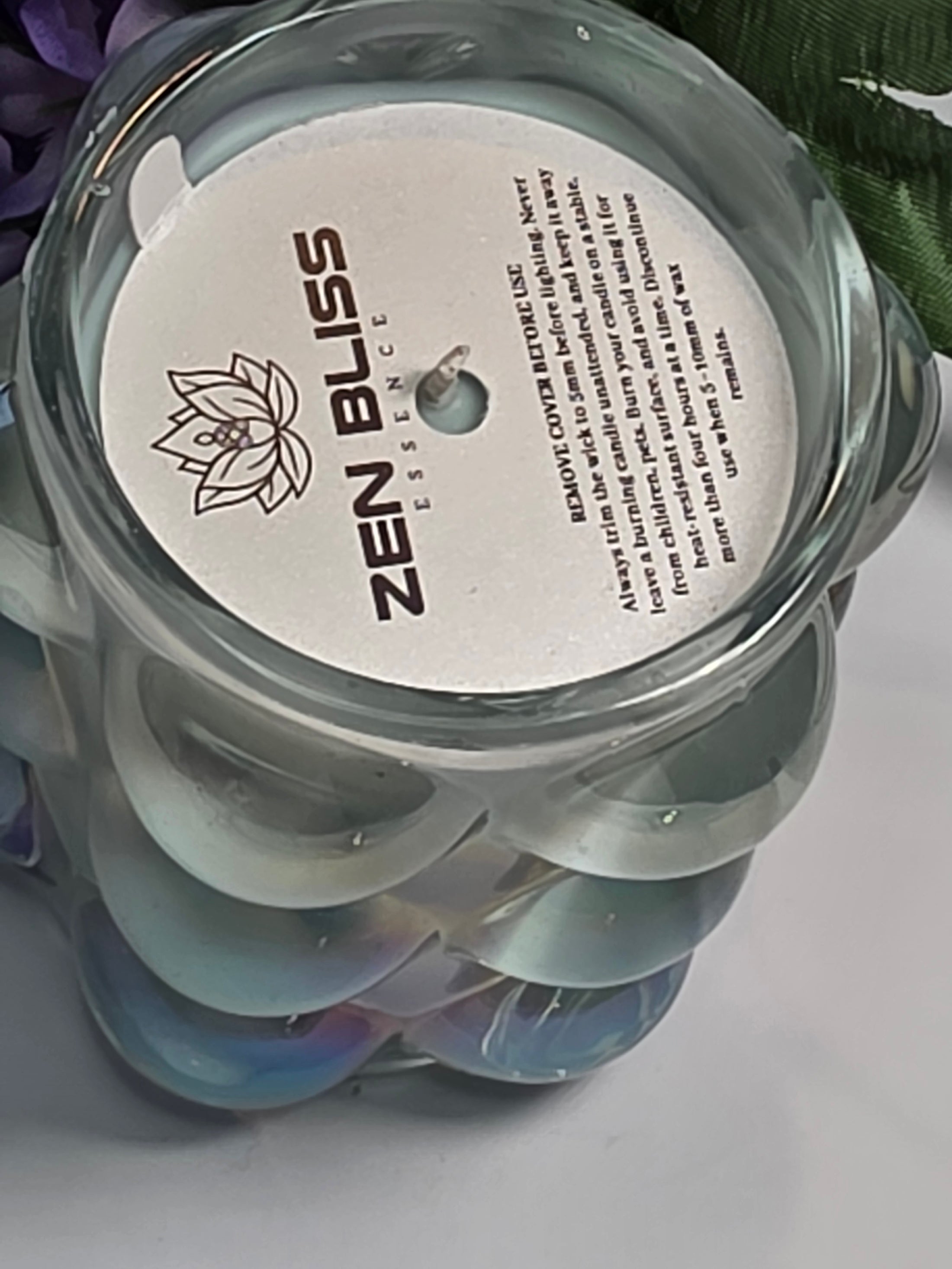 Citrus Grove (Lime, Basil &amp; Mandarin) hand-poured soy candle