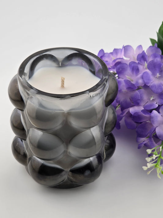 Lavender Drift Soy Candle – English Lavender & Dead Sea Minerals – Luxury Hand-Poured Natural Wax Candle –  Home Fragrance , ZenBlissEssenceUK
