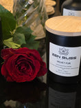 Load image into Gallery viewer, Velvet Fur (Damson Plum, Rose, Patchouli & Amber Noir hand-poured soy candle, ZenBlissEssence
