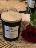 Load image into Gallery viewer, Velvet Fur (Damson Plum, Rose, Patchouli & Amber Noir hand-poured soy candle, ZenBlissEssence

