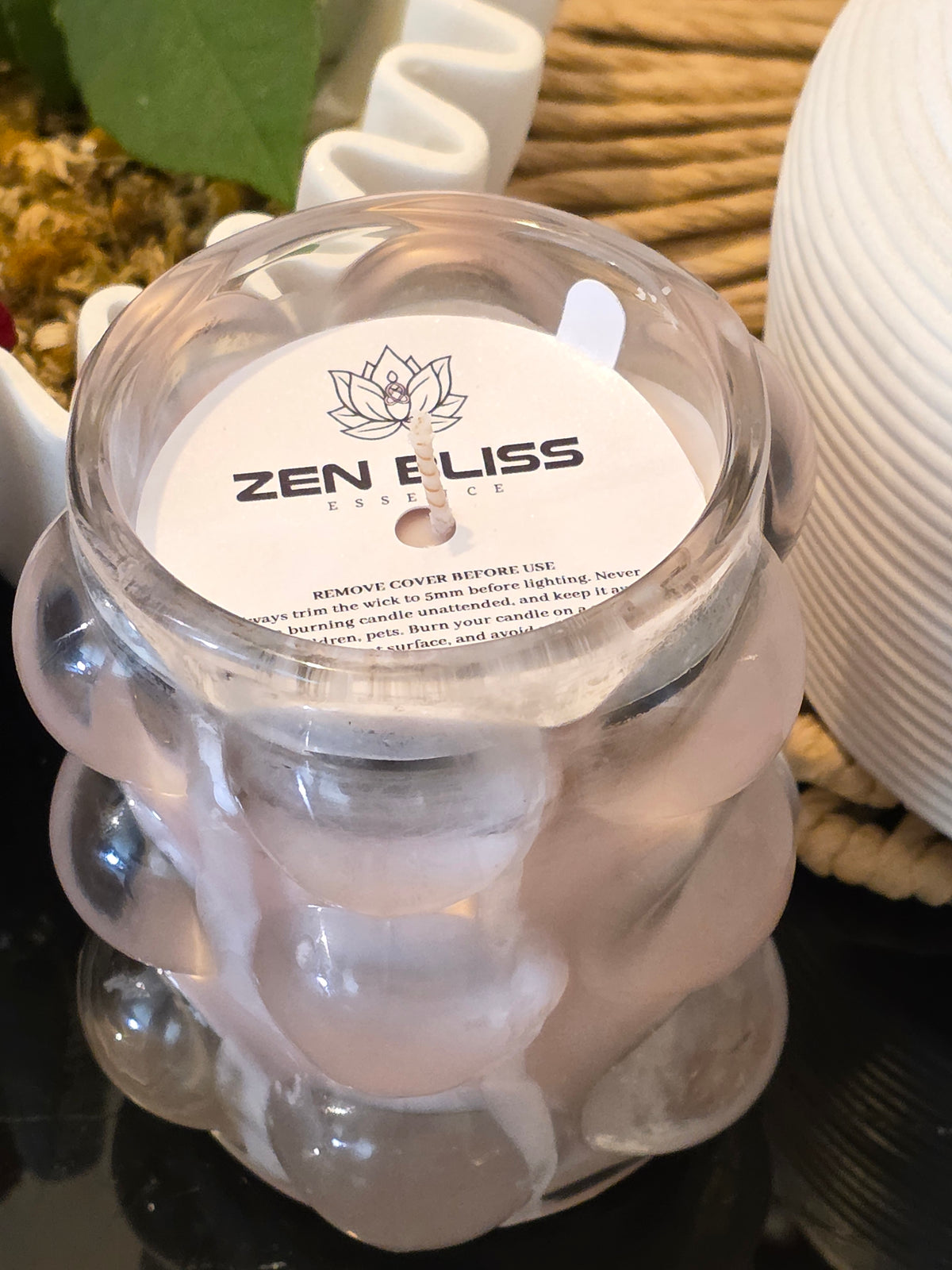 English Garden Soy Candle — Pink Pepper & Rose