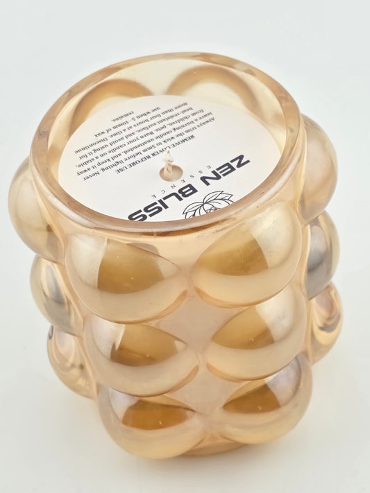 Sacred Balance (Jasmine & Frankincense) hand poured soy candle: ZenBlissEssence