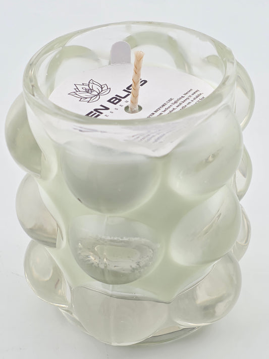 Citrus Grove (Lime, Basil & Mandarin) hand-poured soy candle