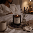 Load image into Gallery viewer, Lavender Soy wax candle : UK , ZenBlissEssence
