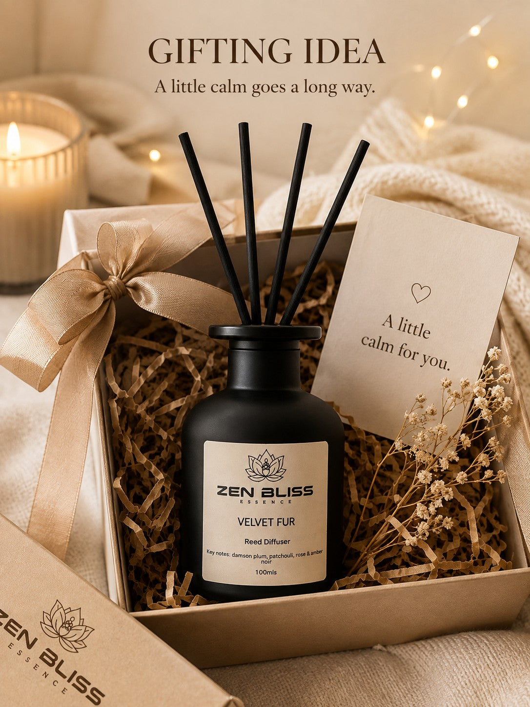 Velvet Fur -  Reed Diffuser  100mls