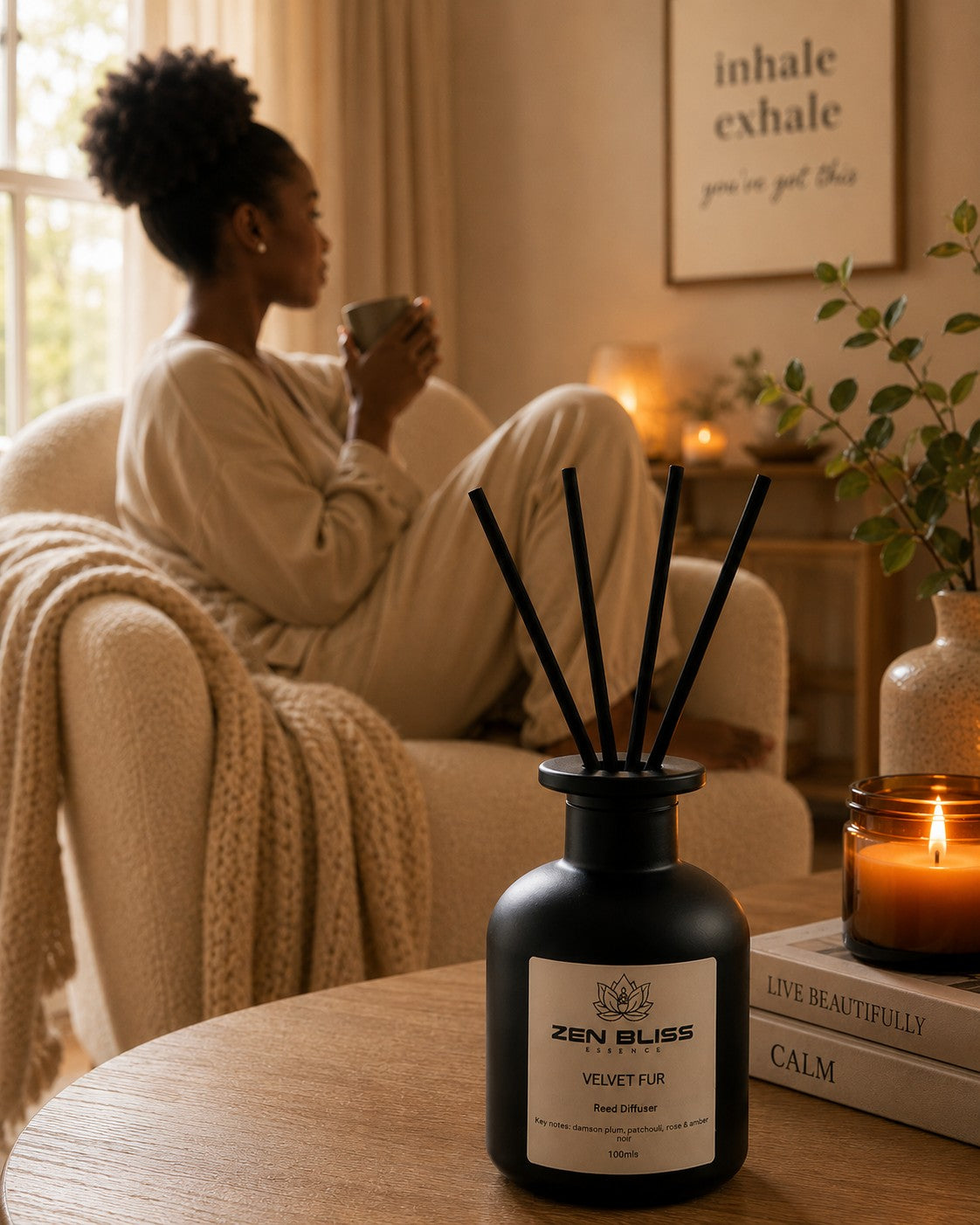 Velvet Fur -  Reed Diffuser  100mls